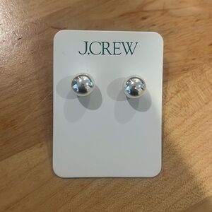 NWT J crew ball stud earrings